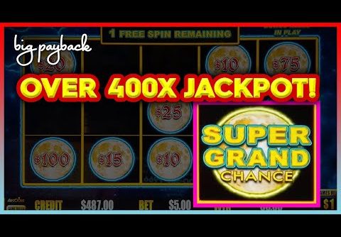 400X Jackpot! Super Grand Chance on Dollar Storm Slots!