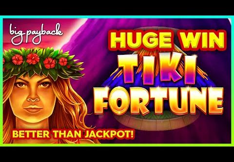 BETTER THAN JACKPOT on Tiki Fortune – INSANE Multiplier!