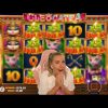 RECORD WIN ON CLEOCATRA!!! INSANE WIN ON PRAGMATIC PLAY SLOT! CATSCALATION!!!😻😺