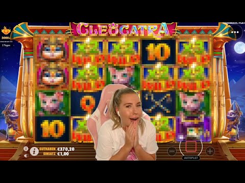 RECORD WIN ON CLEOCATRA!!! INSANE WIN ON PRAGMATIC PLAY SLOT! CATSCALATION!!!😻😺