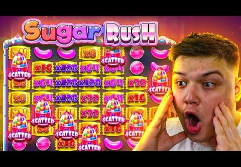 MY BIGGEST EVER WIN On SUGAR RUSH!! (ALMOST MAX WIN!)