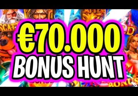 THE MEGA €70.000 😱 BONUS HUNT OPENING‼️ *** 46 SLOT BONUSES ***