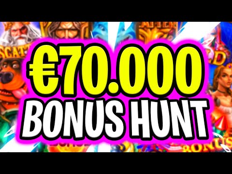 THE MEGA €70.000 😱 BONUS HUNT OPENING‼️ *** 46 SLOT BONUSES ***