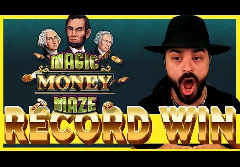 ROSHTEIN NEW RECORD WIN ON MAGIC MONEY MAZE!!