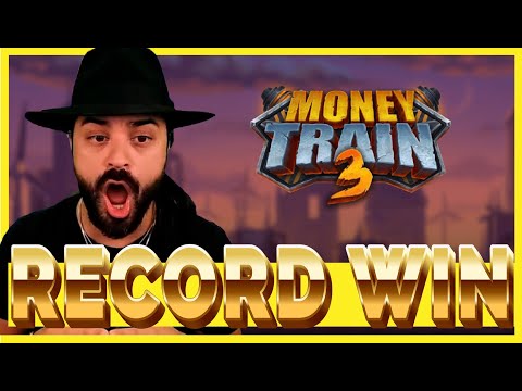 ROSHTEIN RECORD WIN ON MONEY TRAIN 3!! NEW GAME