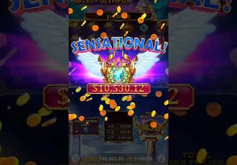 Record Max Win on slots! (GATES OF OLYMPUS) #SENSATIONAL! #blaze #blazeslots