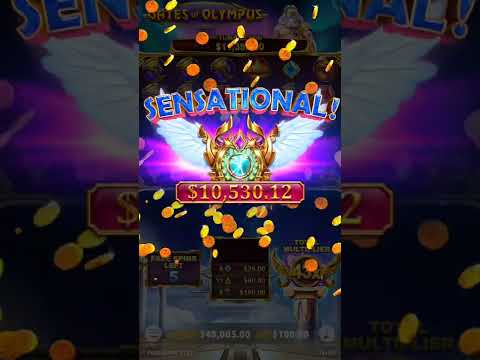 Record Max Win on slots! (GATES OF OLYMPUS) #SENSATIONAL! #blaze #blazeslots