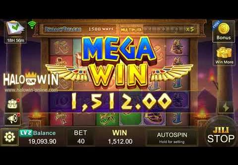 Pharaoh Treasure Slot Mega Win #shorts