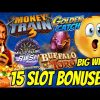 Online Slots Bonus Compilation! 15 Bonuses! BIG WIN TIME PLEASE!