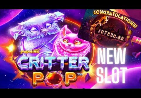 Critter Pop 👾 SUPER WIN 15’404X 🤑 NEW SLOT by AvatarUX