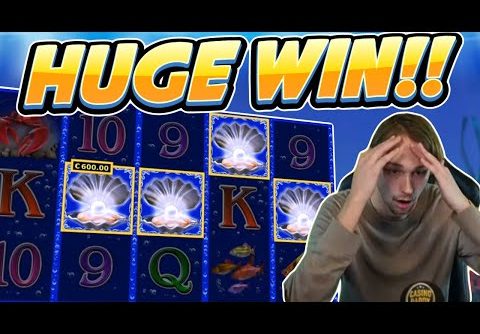 HUGE WIN!! Dolphins Pearl Deluxe BIG WIN – Casino Slots from Casinodaddys live stream (OLD WIN)