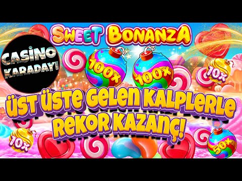 Sweet Bonanza | KALPLERLE REKOR KAZANÇ | BIG WIN #sweetbonanzarekor #bigwin #slot