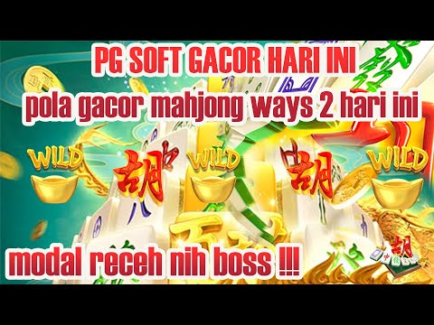 mahjong ways 2 tergacor hari ini wajib coba polanya, slot gacor hari ini