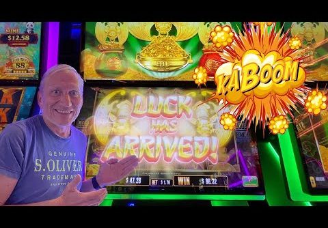 🍀LUCK HAS ARRIVED🍀 VERY BIG WIN BONUS ON BIG FU CASH BATS DRAGON SLOT MACHINE 🎰💵🎰 + BUFFALO CHIEF