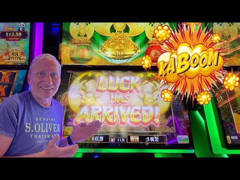 🍀LUCK HAS ARRIVED🍀 VERY BIG WIN BONUS ON BIG FU CASH BATS DRAGON SLOT MACHINE 🎰💵🎰 + BUFFALO CHIEF