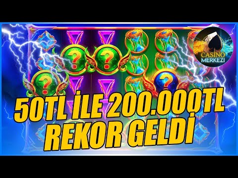 Gates Of Olympos | ALL-İN TATKTİĞİYLE 50 LİRADAN İLE 204.000 TL EFSANE KAZANÇ GELDİ!!! | BIG WIN