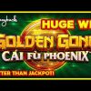 BETTER THAN JACKPOT! Golden Gong Cai Fu Phoenix Slot – HUGE WIN SESSION!