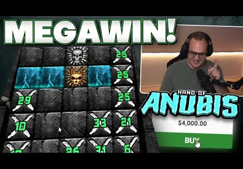 MEGA WIN on Hand Of Anubis with Jack! (Super Bonus)