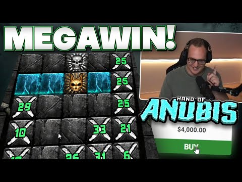 MEGA WIN on Hand Of Anubis with Jack! (Super Bonus)