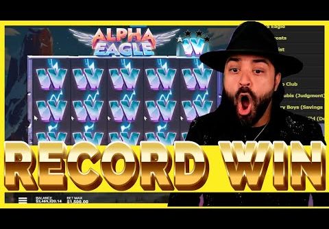 ROSHTEIN RECORD WIN ON ALPHA EAGLE!! NEW HACKSAW SLOT