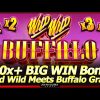 Wild Wild Buffalo Slot Machine – NEW Slot!  100X+ BIG WIN Redemption Bonus thanks to Konami, LOL!