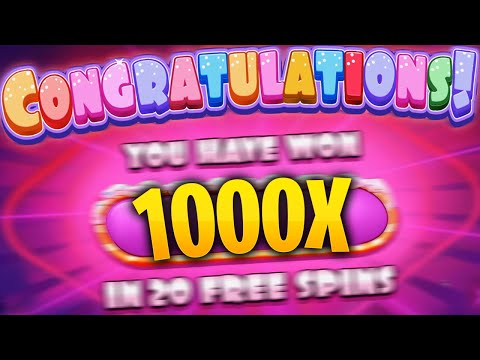 NEW BIGGEST WIN ON SUGAR RUSH SLOT BONUS BUY… (1000x)