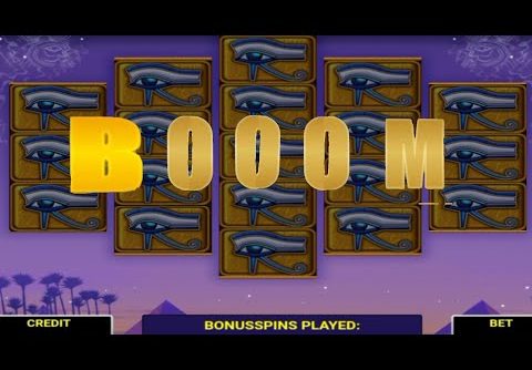 EYE OF RA CASINO SLOTS BIG WIN 🔥🔥 / BOOOM لعبة خرافية