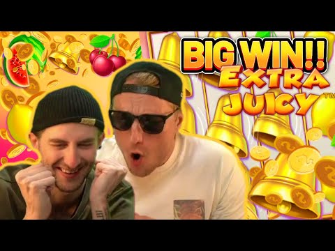 BIG WIN ON EXTRA JUICY – CASINO SLOT WIN FROM CASINODADDY