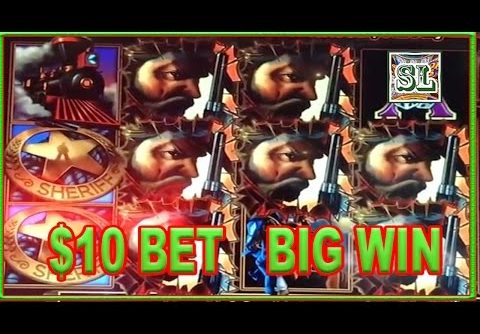 ** BIG WIN ON THE ENFORCER ** HIGH LIMIT ** $10 BET ** SLOT LOVER **