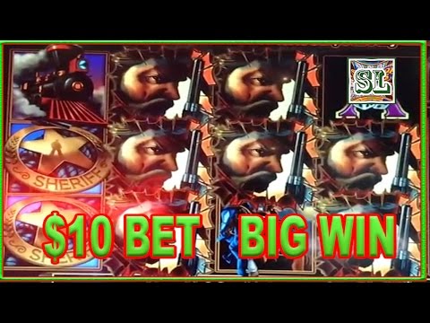 ** BIG WIN ON THE ENFORCER ** HIGH LIMIT ** $10 BET ** SLOT LOVER **