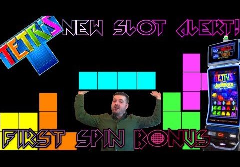 ✴ NEW SLOT ALERT ✴ BIG WIN! LIVE PLAY on Tetris Super Jackpots Slot Machine with Bonuses