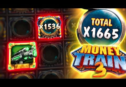 MY BIGGEST WIN ON *NEW* MONEY TRAIN 3 SLOT!