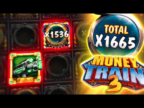 MY BIGGEST WIN ON *NEW* MONEY TRAIN 3 SLOT!