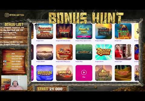 Super Big Bonushunt!! 36 Slot Bonuses!! Big Wins!!