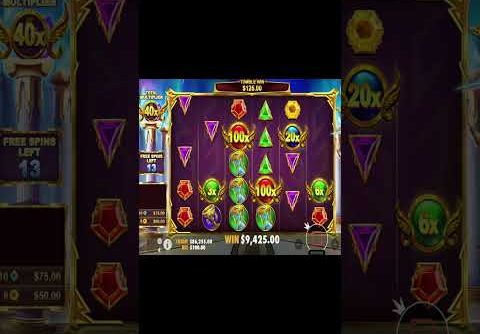 Gates of Olympus – Huge WIn x1050 Multiplier Big Wins Casino Slot Online Game