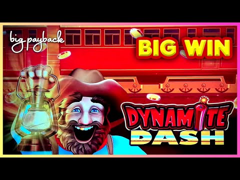 All Aboard Dynamite Dash Slot – BIG WIN BONUSES!