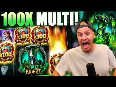 HUGE WIN ON THE GREEN KNIGHT SLOT! (Bonus Hunt Highlight)