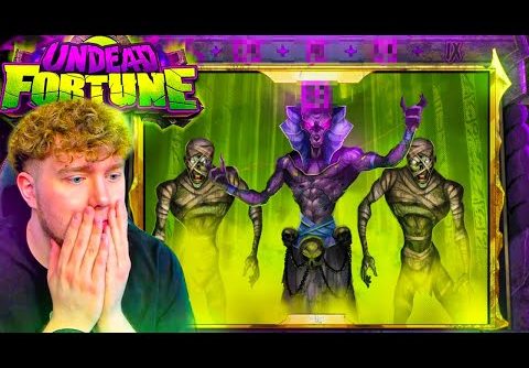 BIG WINS ON NEW UNDEAD FORTUNE SLOT!