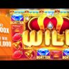 MY NEW BIGGEST WIN ON JUICY FRUITS BONUS BUY!