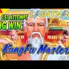 🔥 NEW 🔥 Lightning Dollar Link ⚡Kung Fu Master Bonus Big Win on 1ST Attempt Slot Machine Look Out