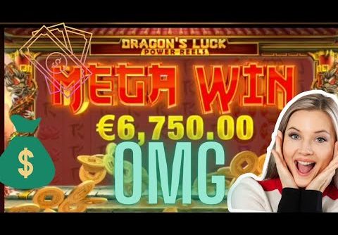 Max Bet 50€ Super Mega Win Jackpot Online Casino Las Vegas Slots Dragon’s Luck Big Win 2022
