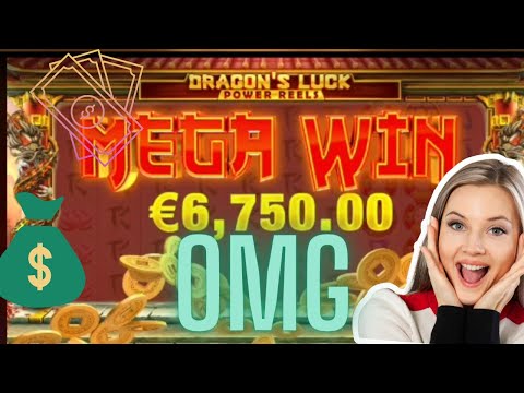 Max Bet 50€ Super Mega Win Jackpot Online Casino Las Vegas Slots Dragon’s Luck Big Win 2022