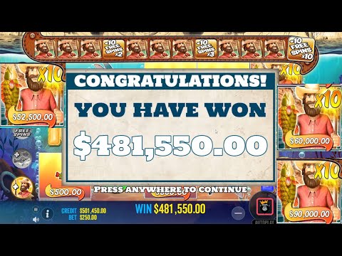 BIG BASS SPLASH – HUGE WIN HALF MILLION $ – HUGE WIN BONUS BUY CASINO SLOT ONLINE GAME