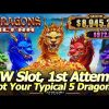 NEW 5 Dragons Ultra Slot Machine – First Attempt with Free Games Bonus at Yaamava Casino!