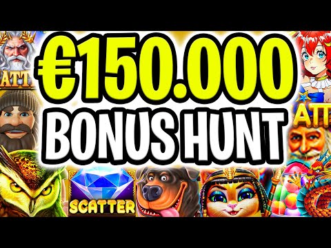 THE BIGGEST 😱 SLOT BONUS HUNT OF MY LIFE 🔥 €150.000 EPIC BIG WINS & PROFIT‼️ *** MUST SEE ***