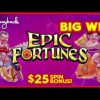 $25 BET BONUS! Epic Fortunes Directional Multiplier Slot – BIG WIN SESSION!