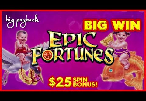 $25 BET BONUS! Epic Fortunes Directional Multiplier Slot – BIG WIN SESSION!