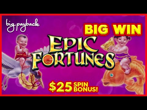 $25 BET BONUS! Epic Fortunes Directional Multiplier Slot – BIG WIN SESSION!