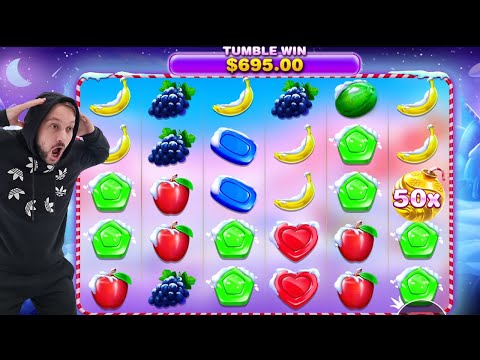 SWEET BONANZA Xmas – HIT x50 MULTIPLIER – BIG WINS CASINO SLOT ONLINE GAME BONUS BUY