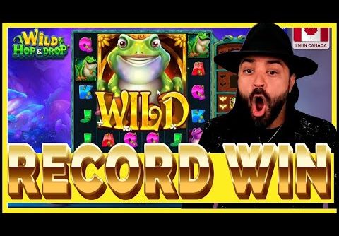 ROSHTEIN INSANE RECORD WIN ON WILD HOP & DROP!! AWESOME GAME